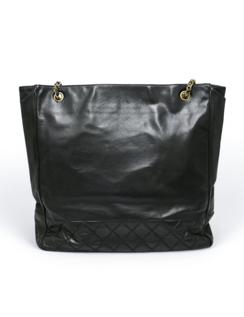 Cabas CHANEL vintage noir