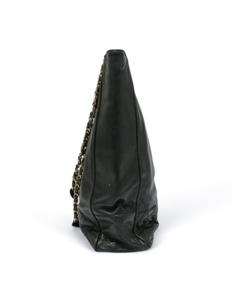 Cabas CHANEL vintage noir