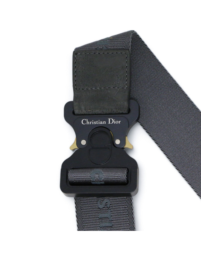 Sac Saddle DIOR homme suède embossé