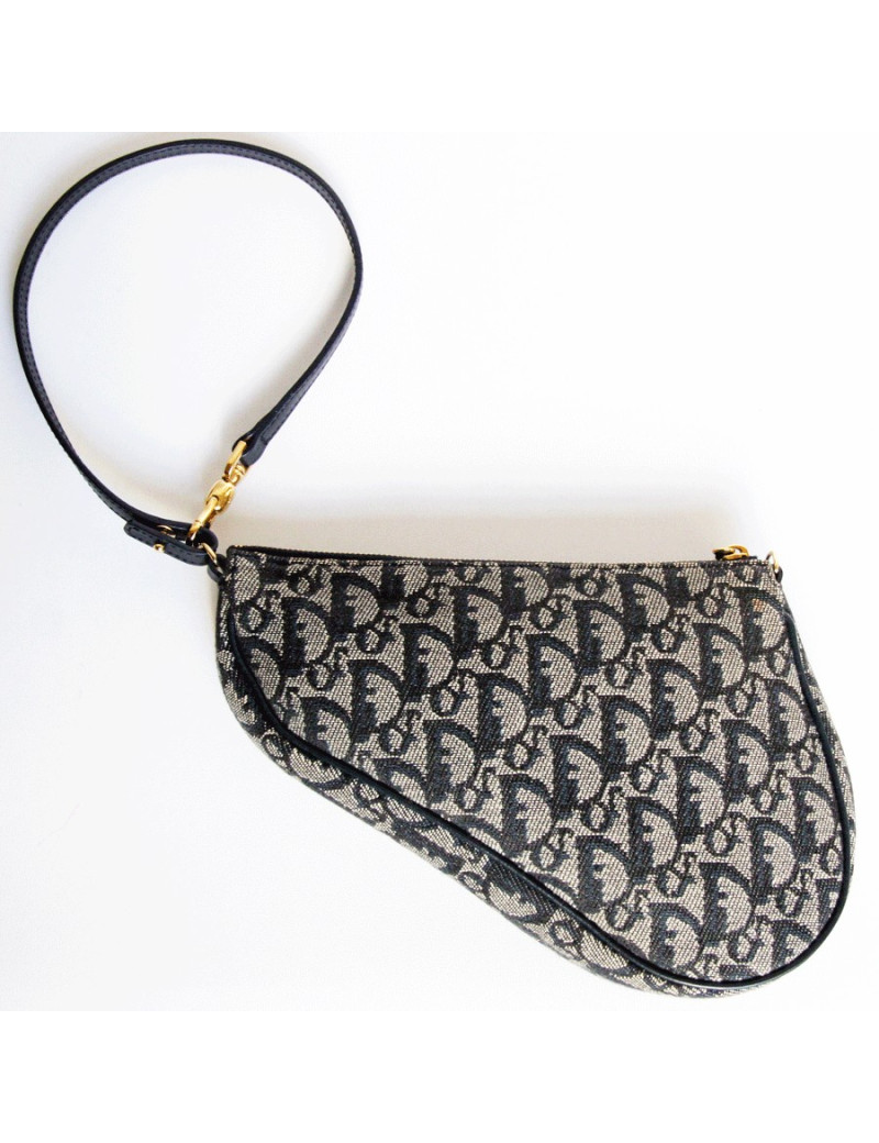 Mini sac selle DIOR monogram