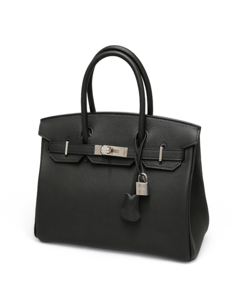 Birkin 30 HERMES Togo noir 