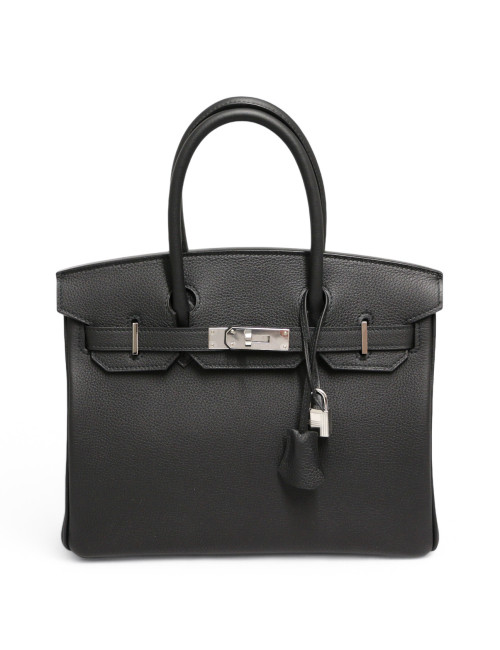 Birkin 30 HERMES Togo noir 