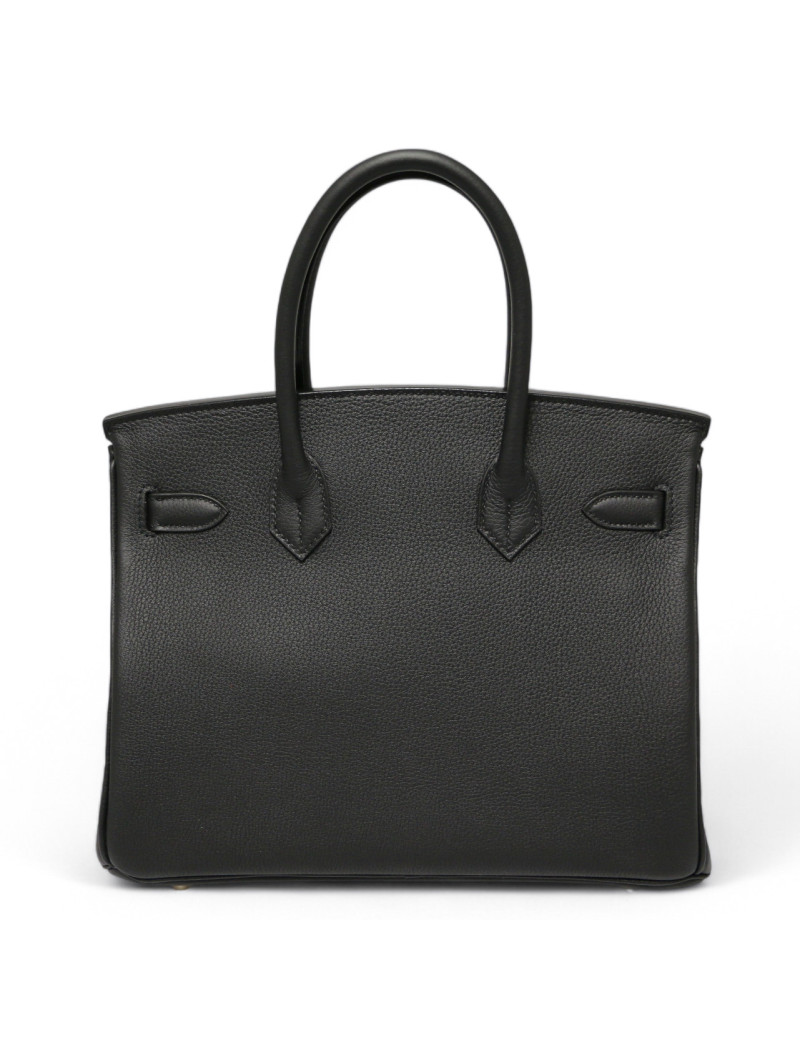 Birkin 30 HERMES Togo noir 