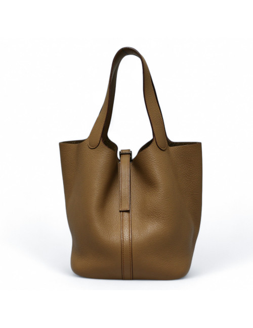 Picotin HERMES Taurillon gold