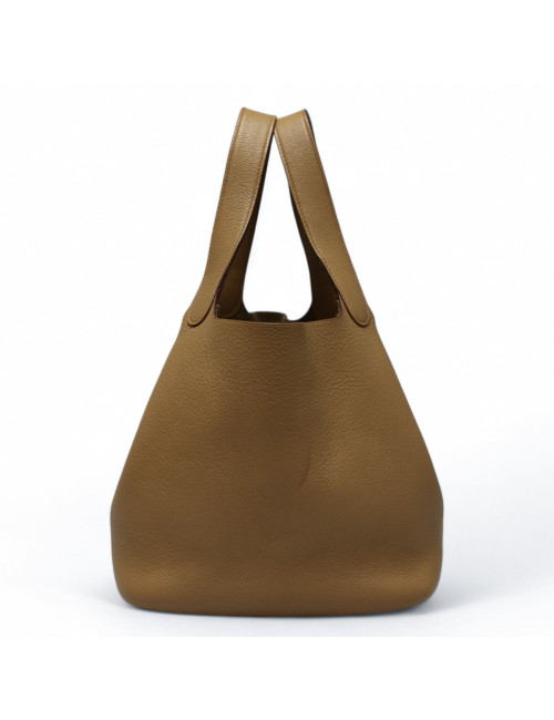 Picotin HERMES Taurillon gold