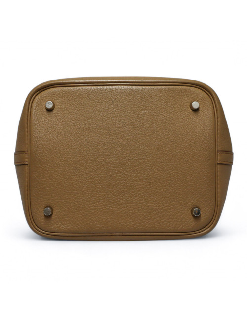 Picotin HERMES Taurillon gold