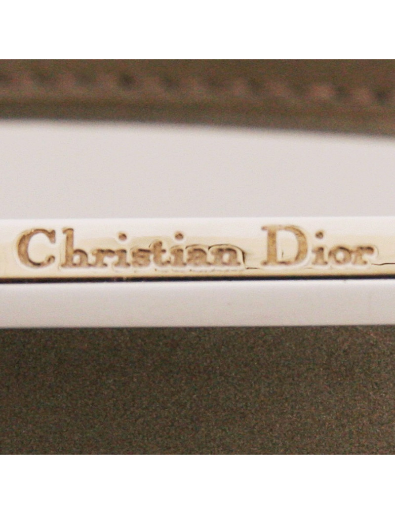 Petit sac Christian Dior marron clair 