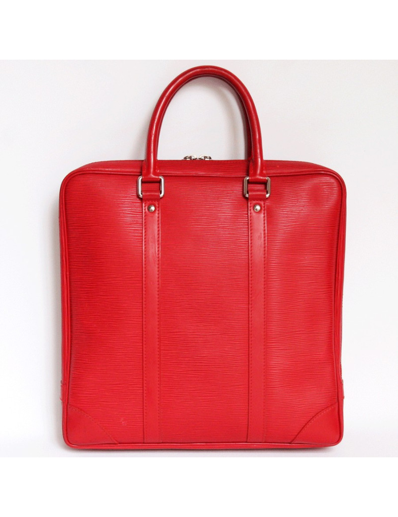 Sac LOUIS VUITTON cuir épi rouge