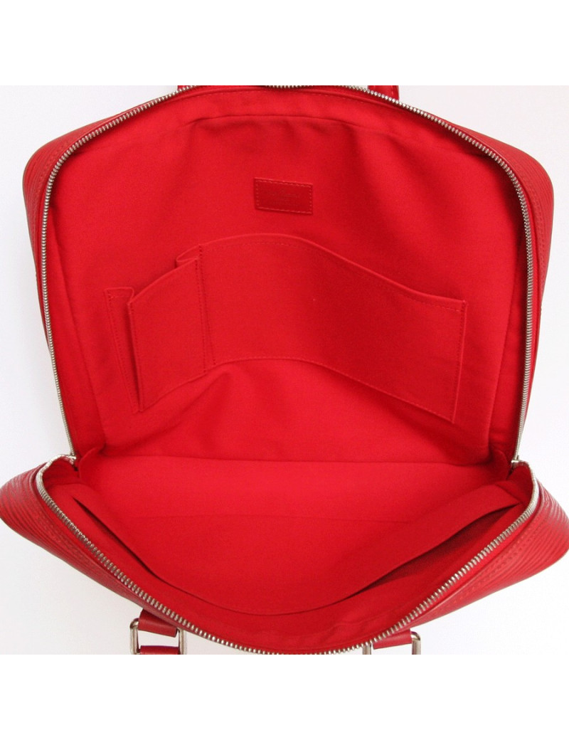 Sac LOUIS VUITTON cuir épi rouge