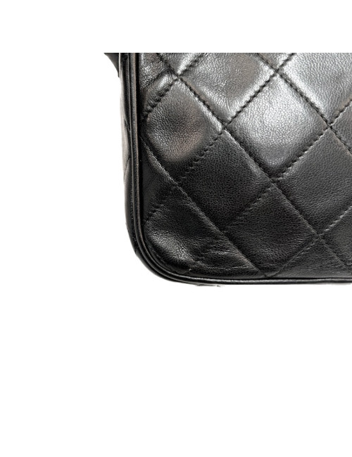 Petit caméra CHANEL vintage noir