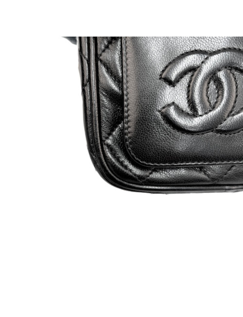 Petit caméra CHANEL vintage noir