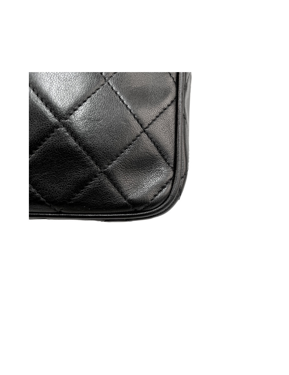 Petit caméra CHANEL vintage noir