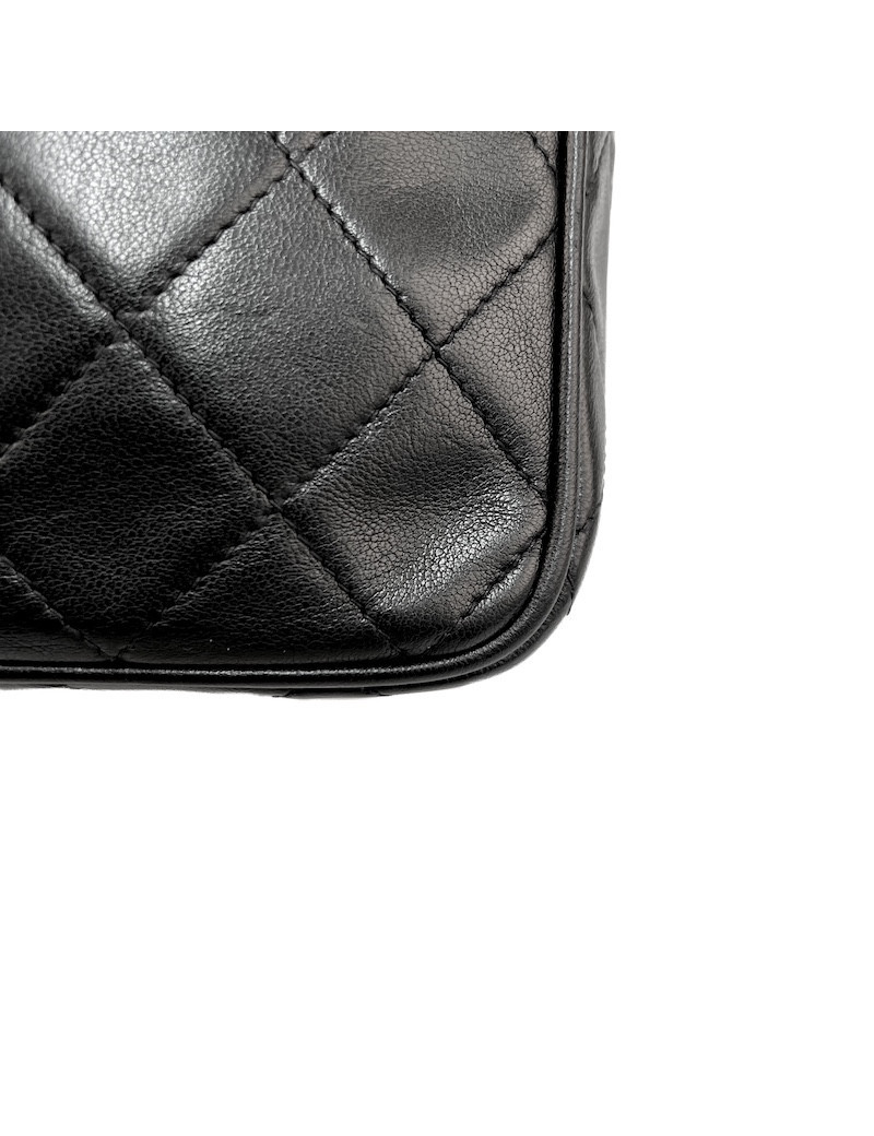 Petit caméra CHANEL vintage noir