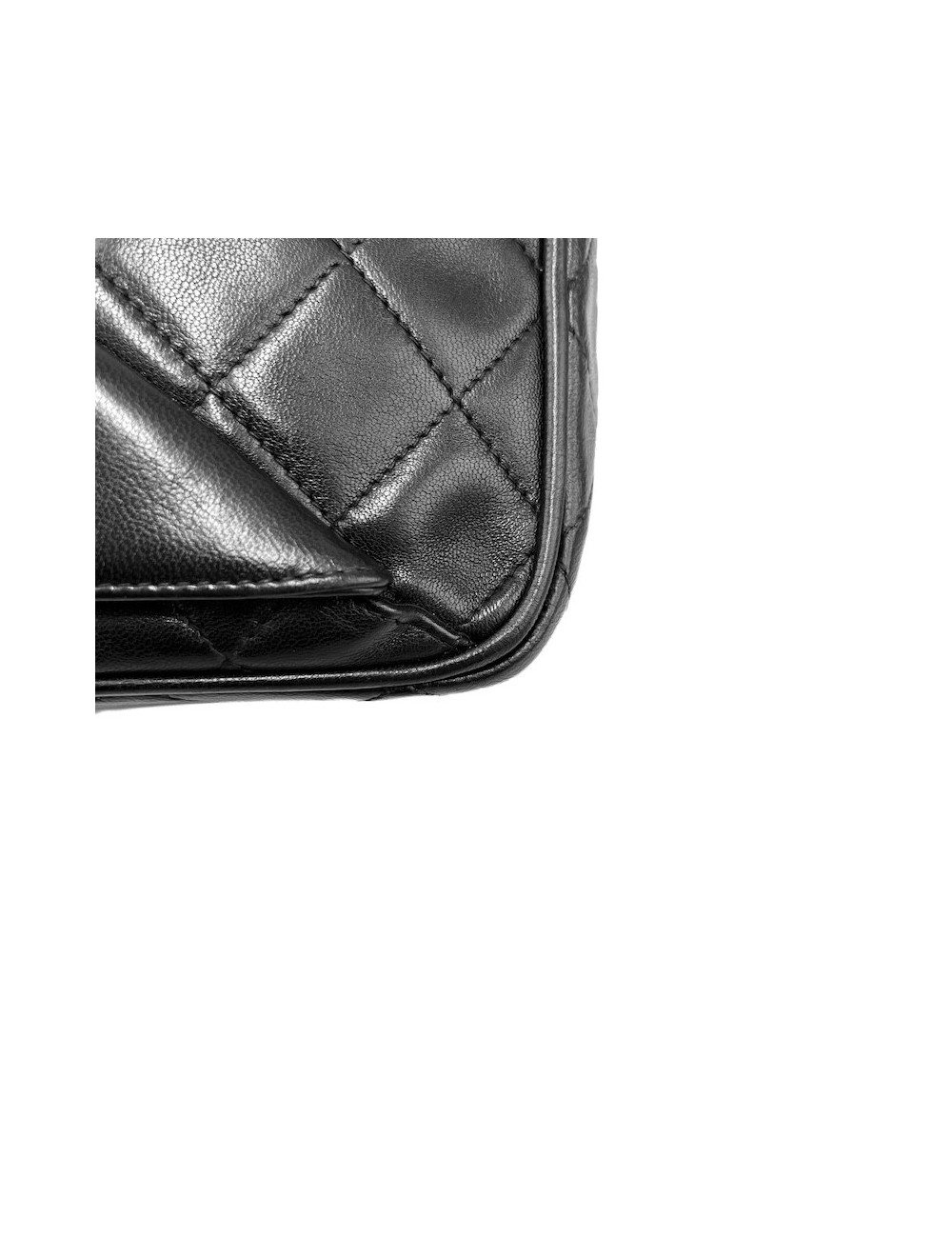 Petit caméra CHANEL vintage noir