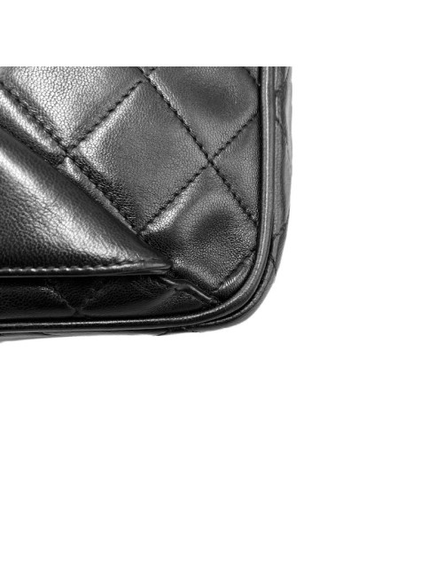 Petit caméra CHANEL vintage noir