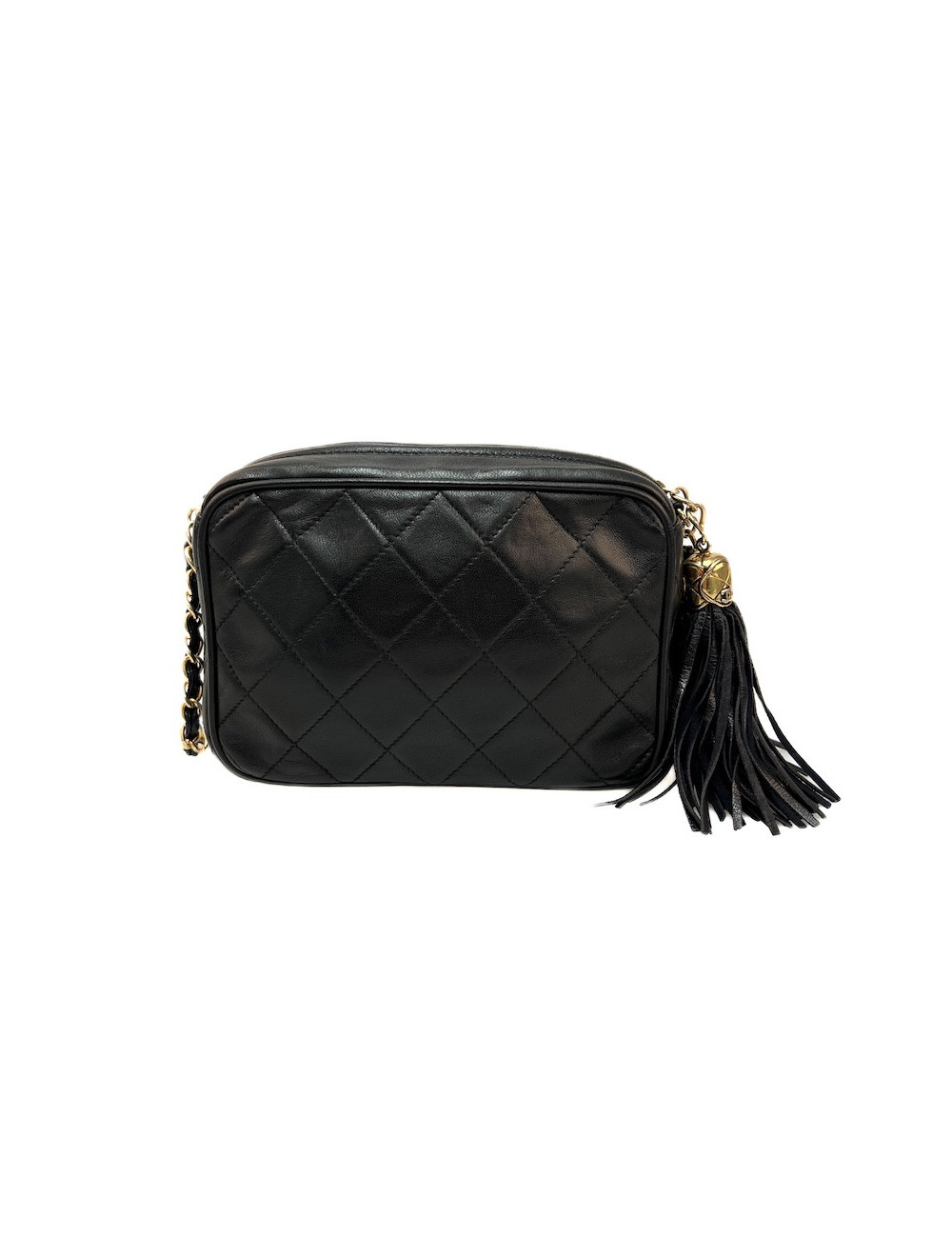 Petit caméra CHANEL vintage noir