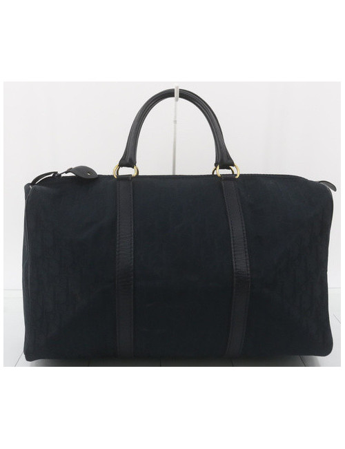 Sac Boston CHRISTIAN DIOR toile oblique