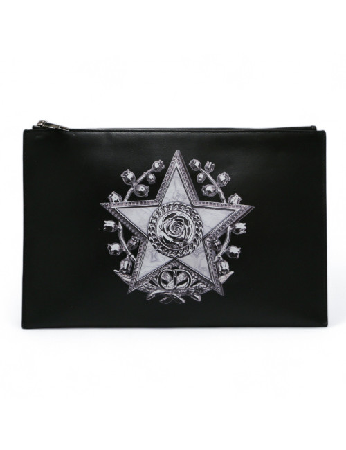 Pochette DIOR cuir noir