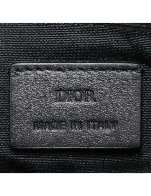 Pochette DIOR cuir noir