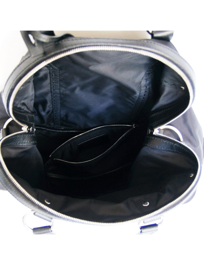 sac muse 1 YVES SAINT LAURENT en toile noire