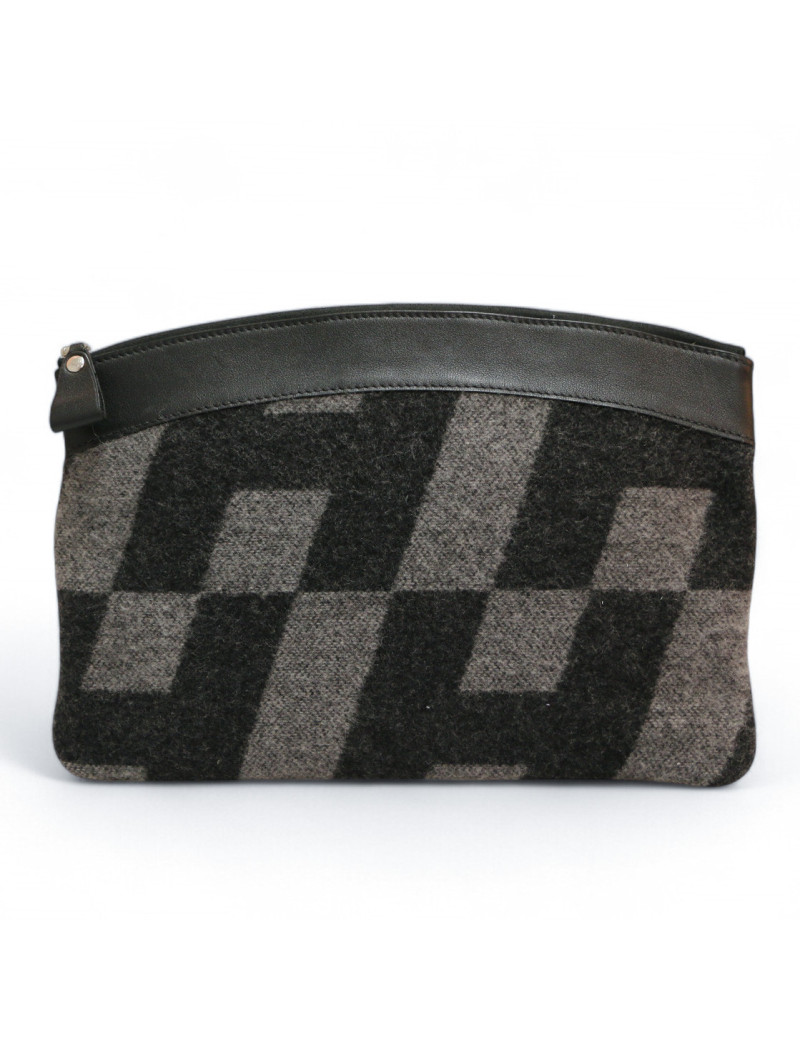 Trousse HERMES laine H oblique