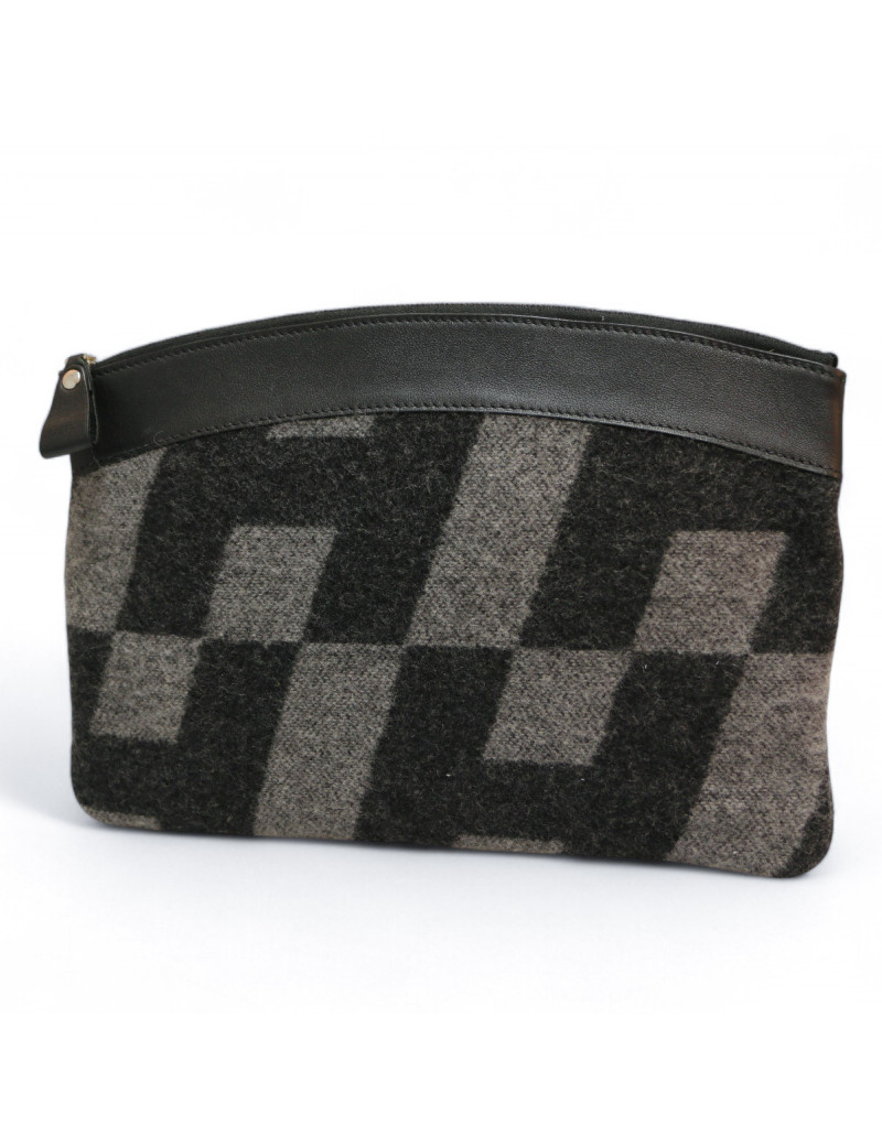 Trousse HERMES laine H oblique