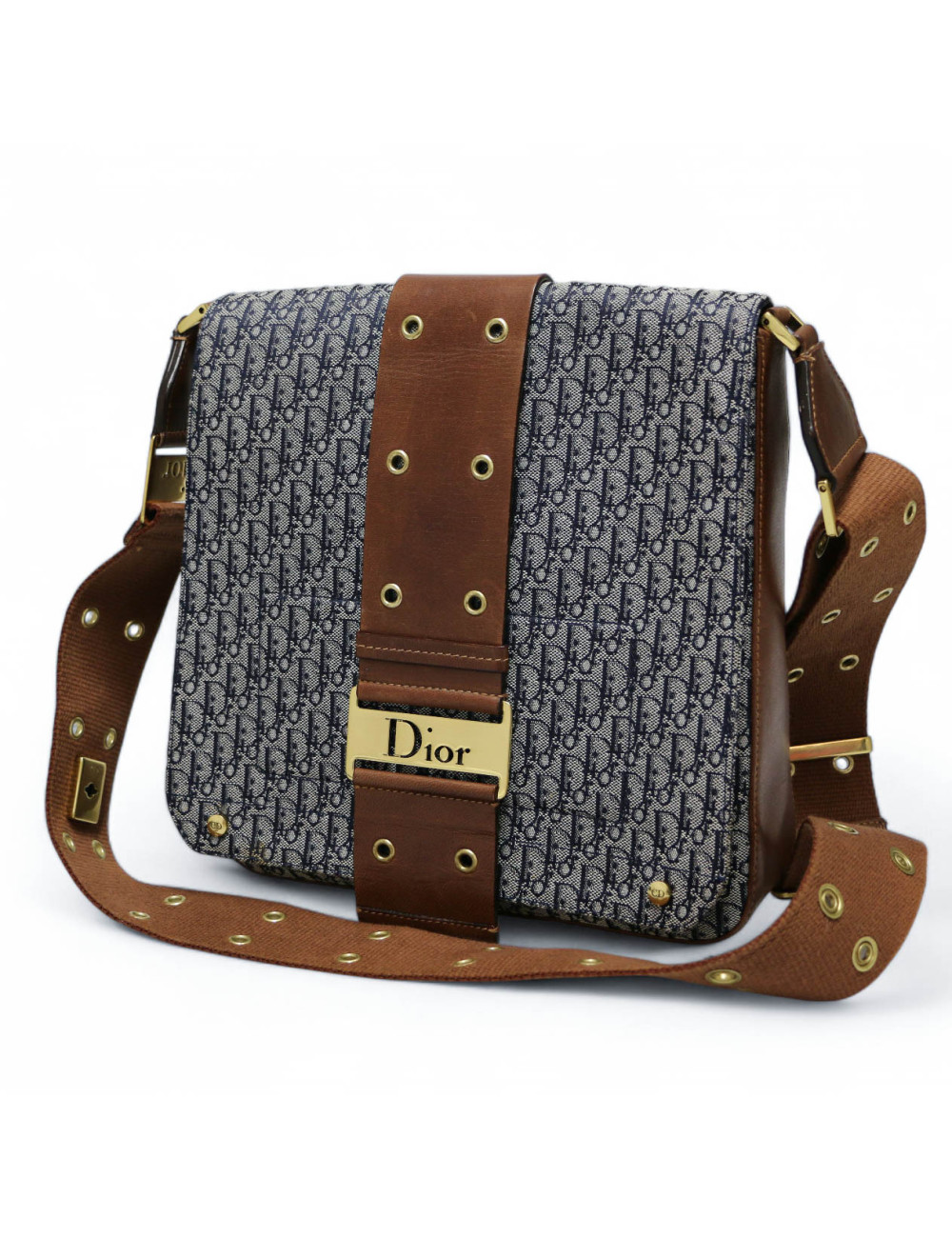 Sac Colombus street chic CHRISTIAN DIOR toile oblique