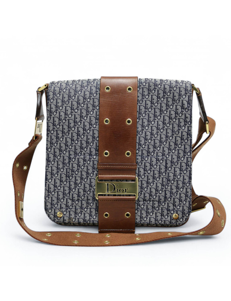 Sac Colombus street chic CHRISTIAN DIOR toile oblique