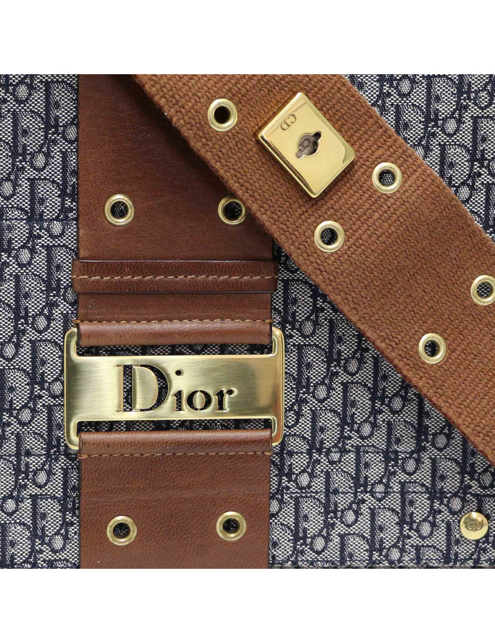 Sac Colombus street chic CHRISTIAN DIOR toile oblique