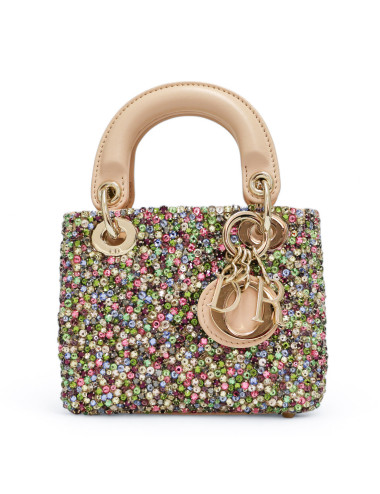 Sac micro Lady DIOR strass 2