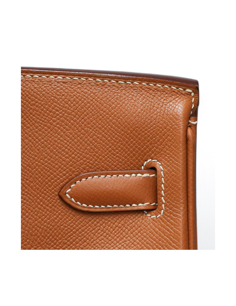 Birkin 30 HERMES cuir Epsom Gold