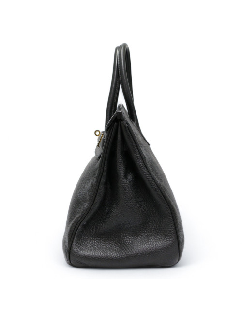 Birkin 35 HERMES cuir de veau Togo  NOIR