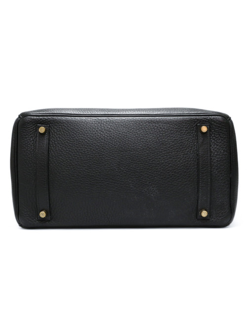 Birkin 35 HERMES cuir de veau Togo  NOIR