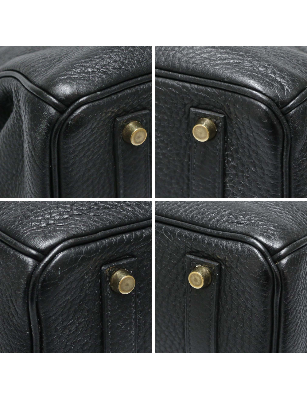 Birkin 35 HERMES cuir de veau Togo  NOIR