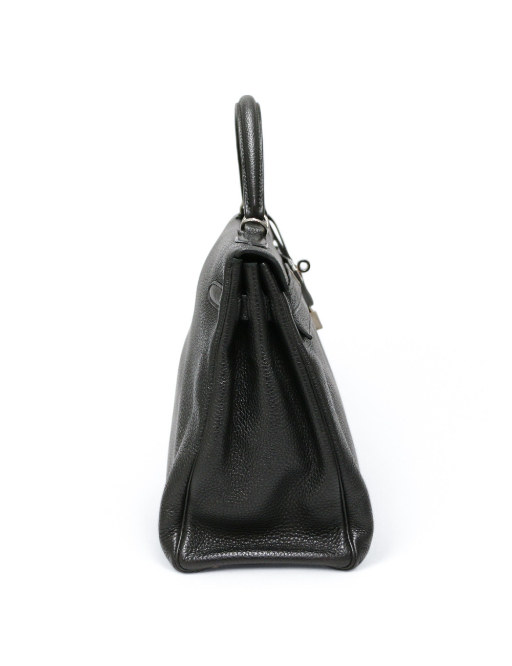 Kelly 35 HERMES cuir de veau Togo noir