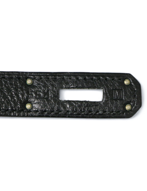 Kelly 35 HERMES cuir de veau Togo noir