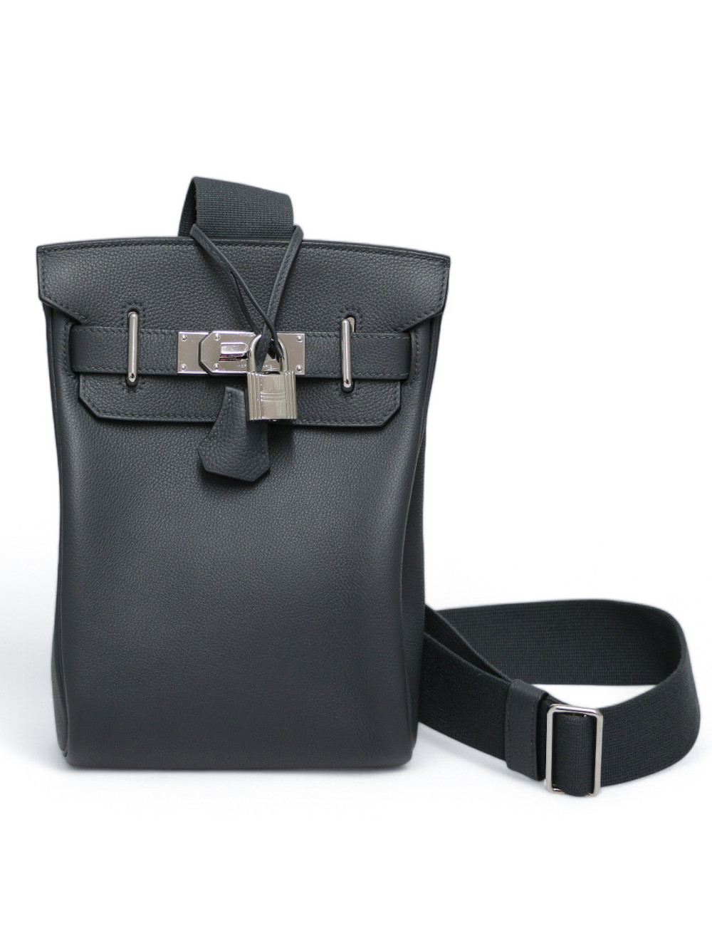 HERMES HAC à dos gris Homme