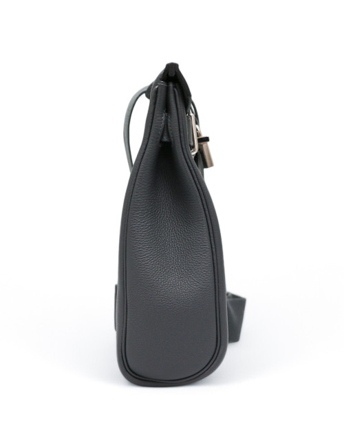 HERMES HAC à dos gris Homme