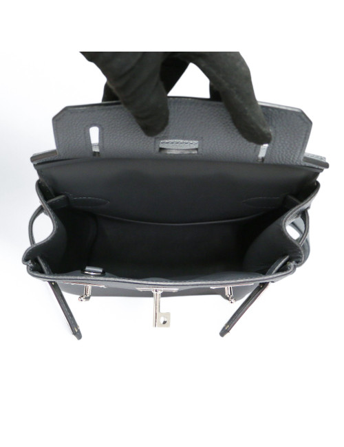 HERMES HAC à dos gris Homme