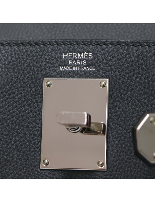 HERMES HAC à dos gris Homme