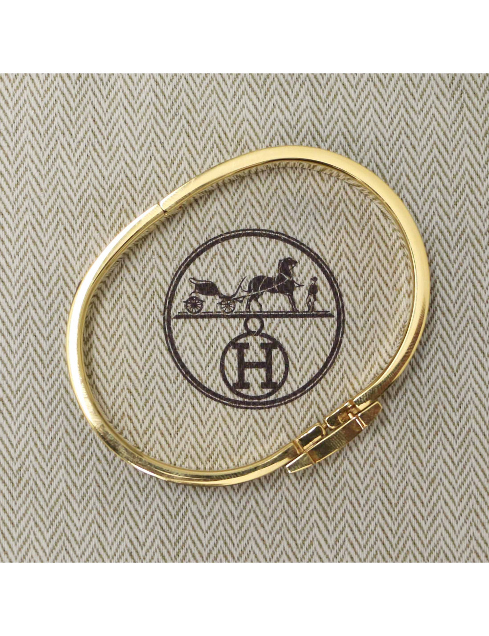 Bracelet Clic HH HERMES ovale