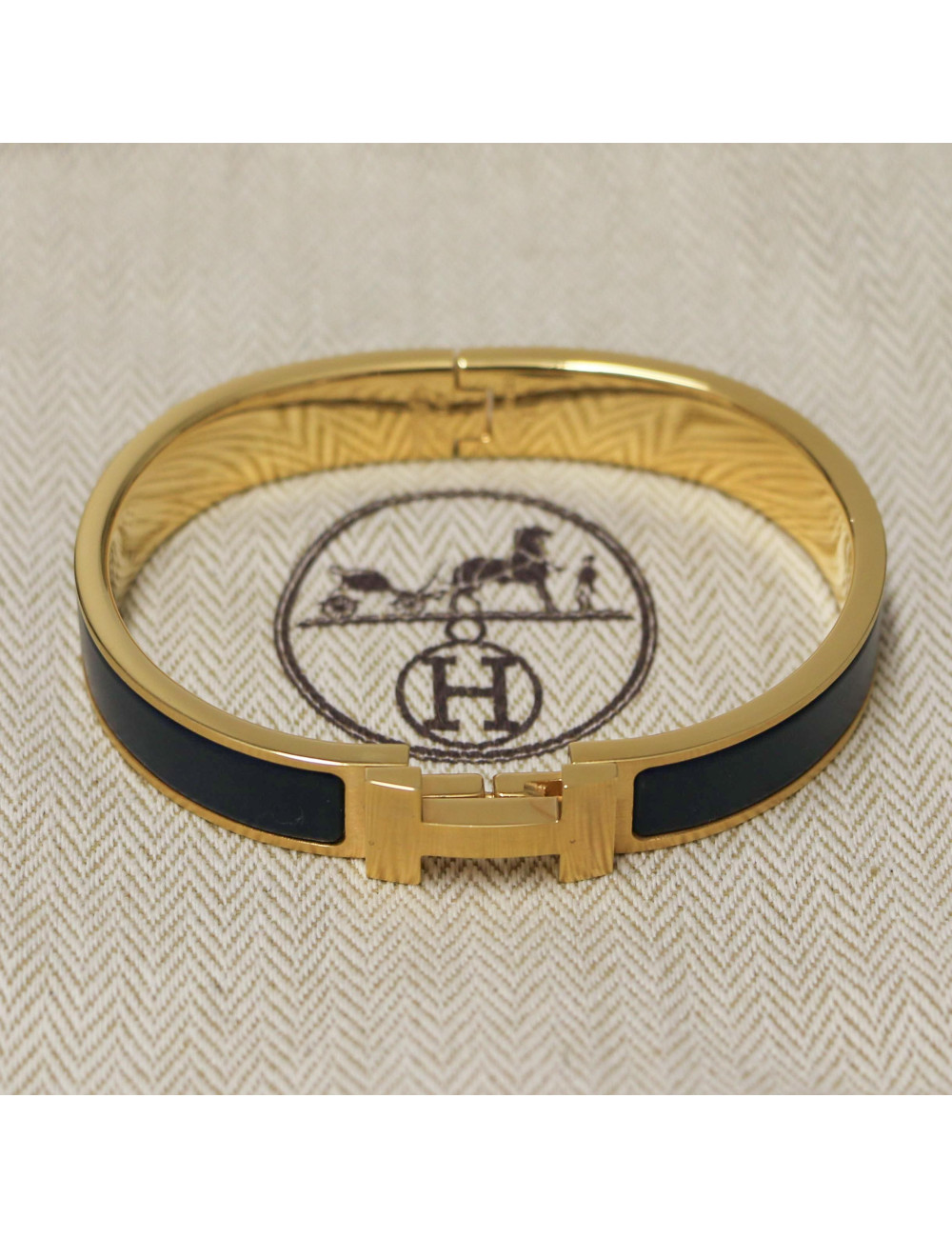 Bracelet Clic HH HERMES ovale