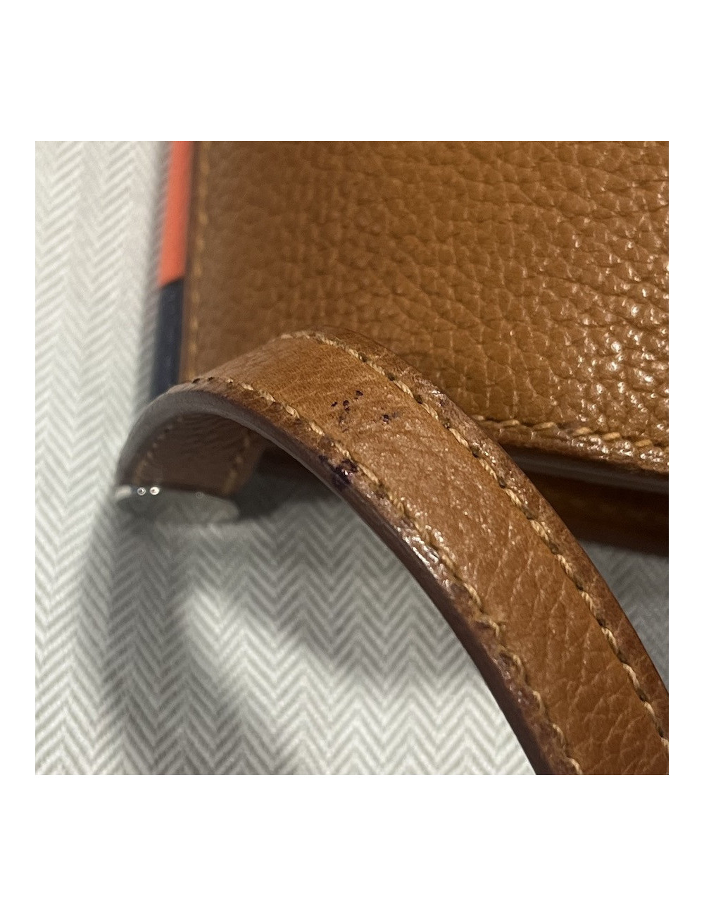 Sac saut 25 HERMES gold