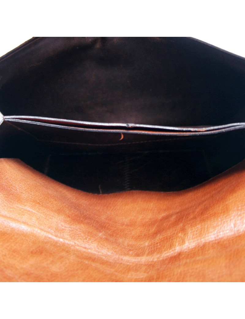 Sac en serpent marron 