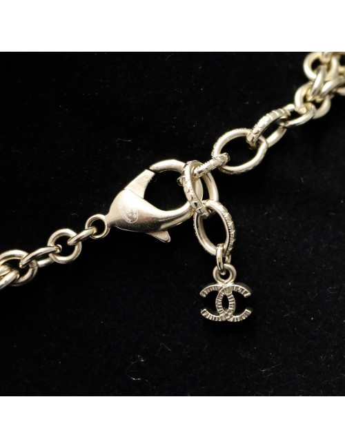 Long sautoir CHANEL doré