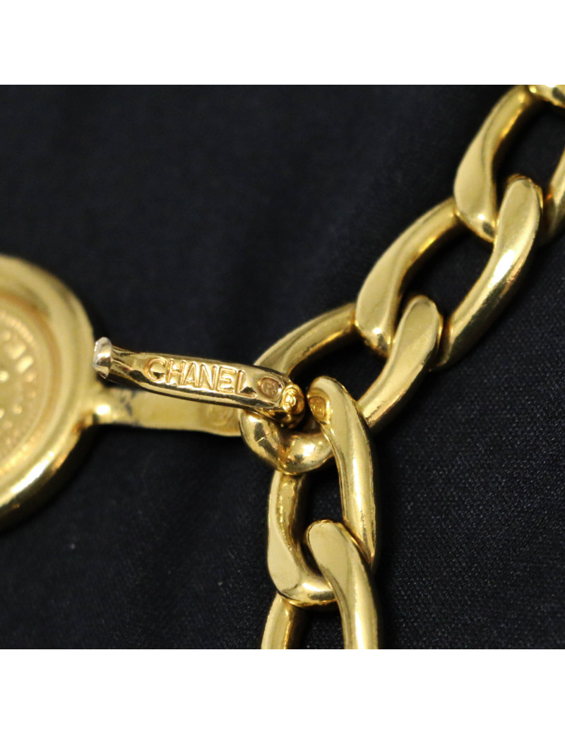 Ceinture vintage CHANEL dorée