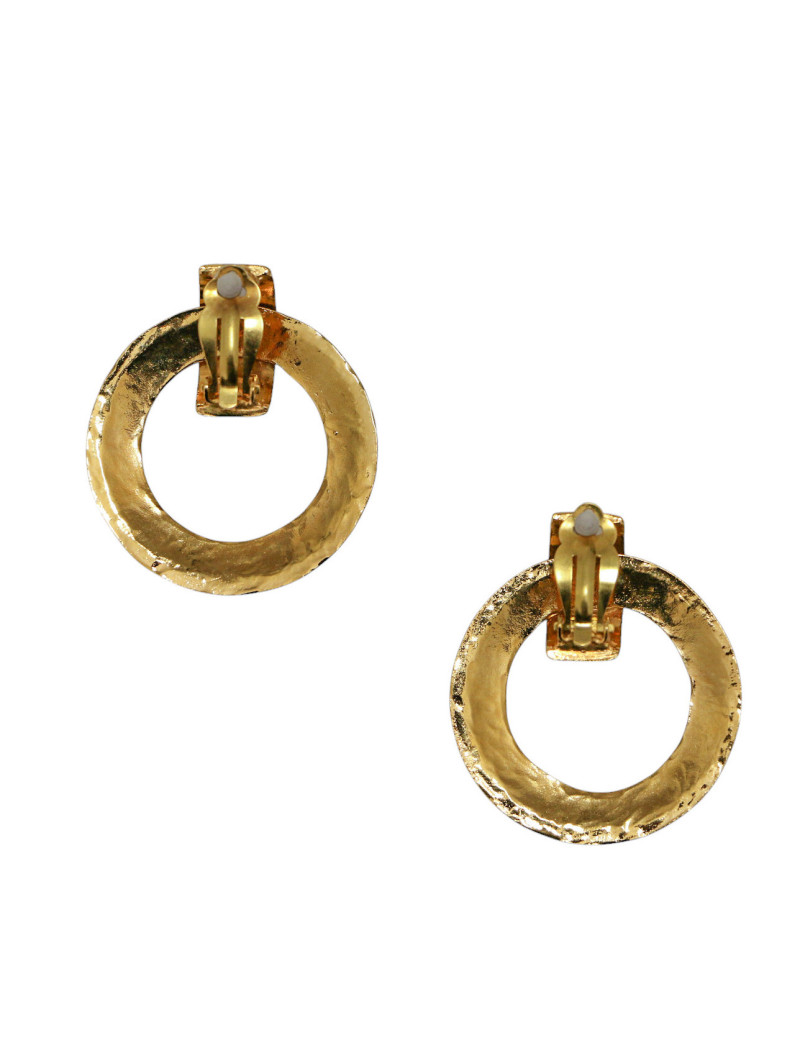 Clips CHANEL créoles vintage