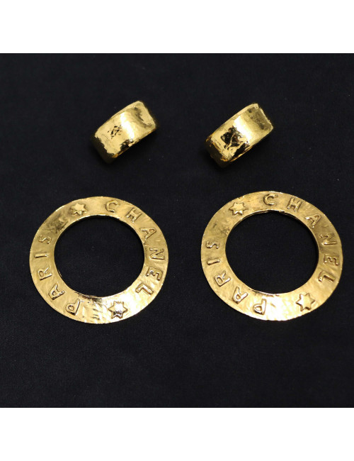 Clips CHANEL créoles vintage