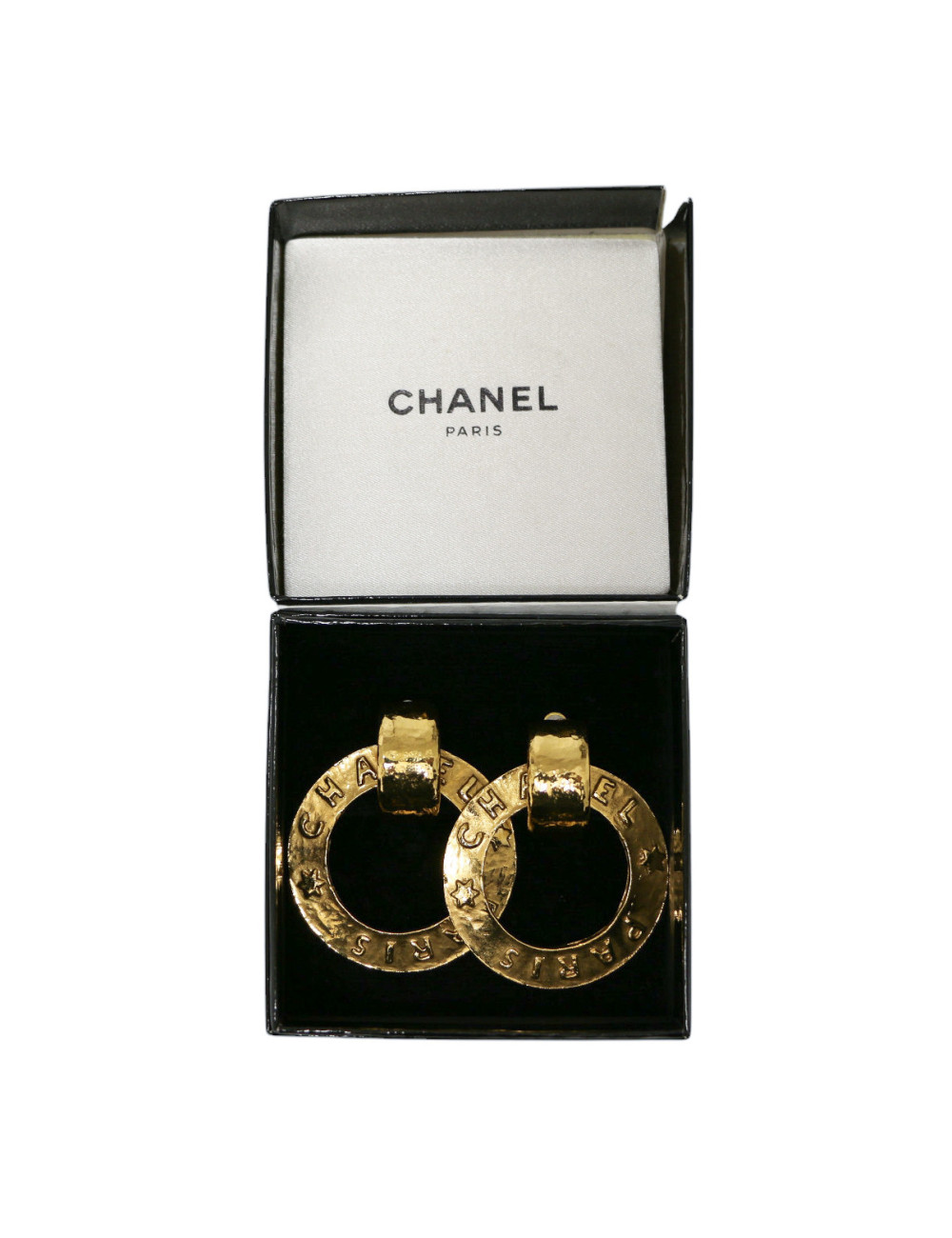 Clips CHANEL créoles vintage