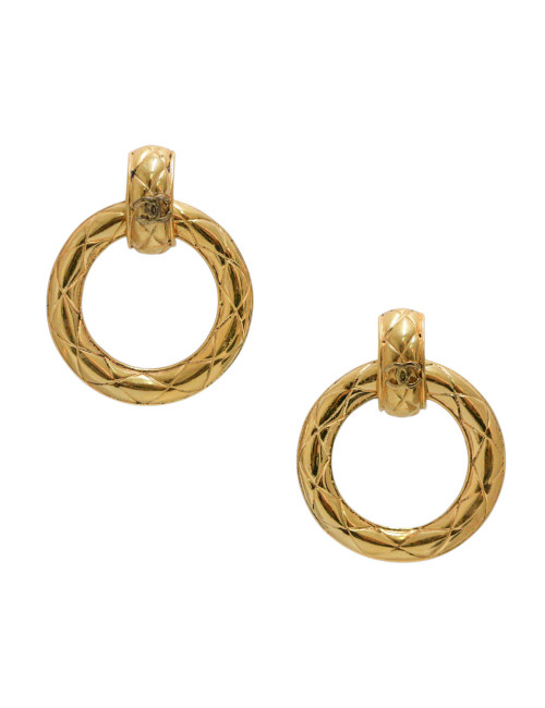 Clips CHANEL vintage créole